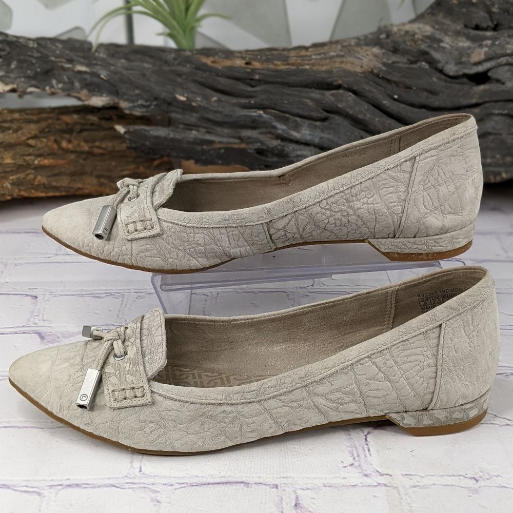Rockport K62386 Ashika Loafers Ballet Flat - Cobblestone Grey - Picture 4 of 11